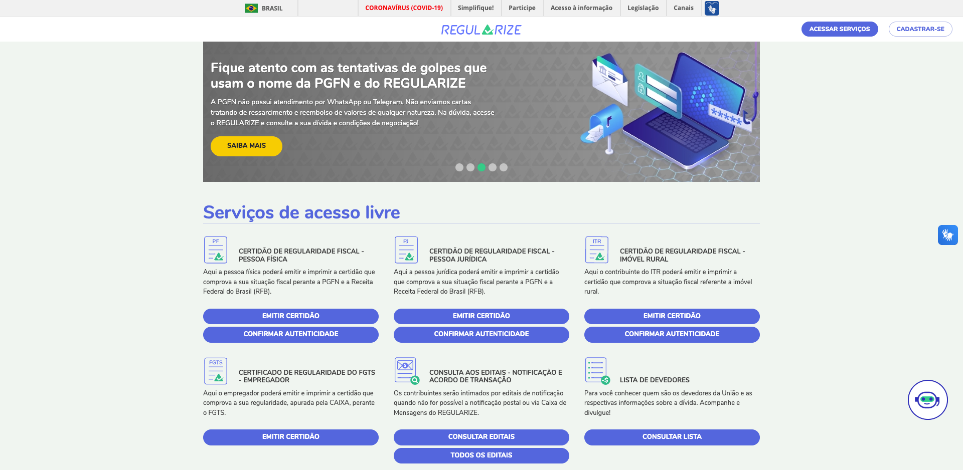 portal-regularize